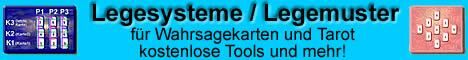 Kartenlegen | Kostenlos Legemuster Legesysteme für Tarot, Lenormandkarten, Kipperkarten, Zigeunerkarten, Engelkarten
